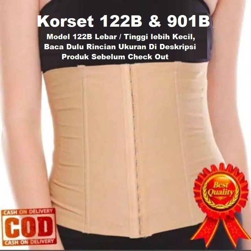 Korset Pelangsing Pengecil Perut YUTIND 901B &amp; 122B (Produk Golden Nick) / Stagen Pasca Melahirkan