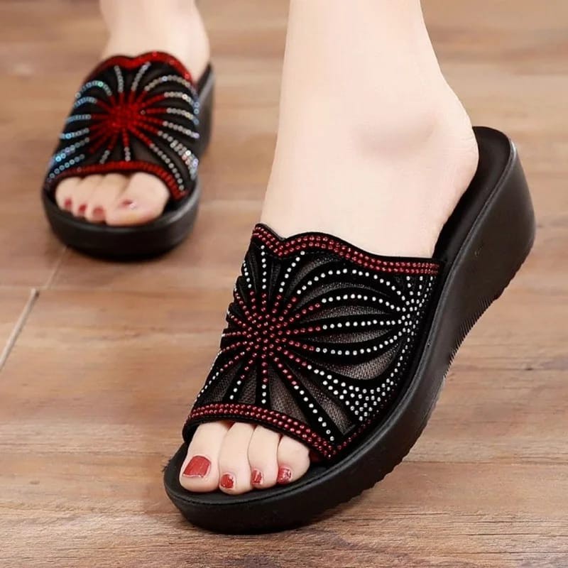 Sandal Wanita Wedges/Sandal Wedges Wanita/Sendal Wanita Wedges/Sendal Wedges Wanita/Sandal Wedges Im