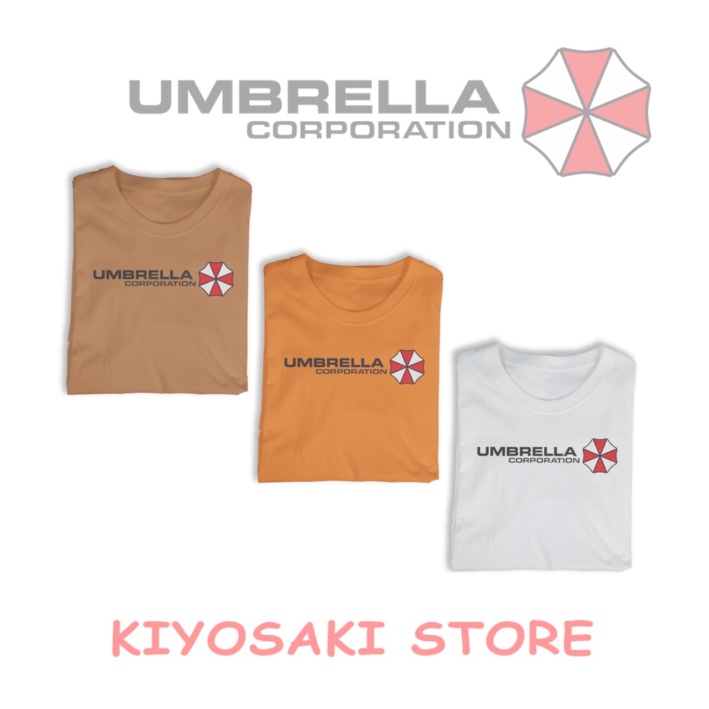 Baju Kaos dewasa Resident Evil Umbrella Corporation