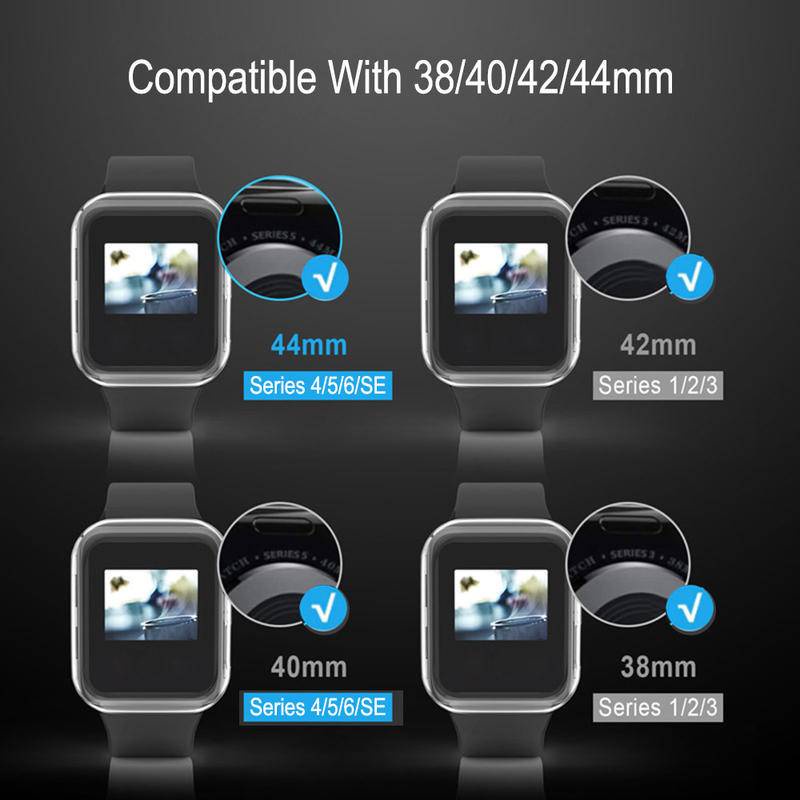 Case Pelindung Layar Dan Bumper Untuk Apple Watch Serie 6 5 4 3 Se 44mm 40mm Iwatch 42mm 38mm