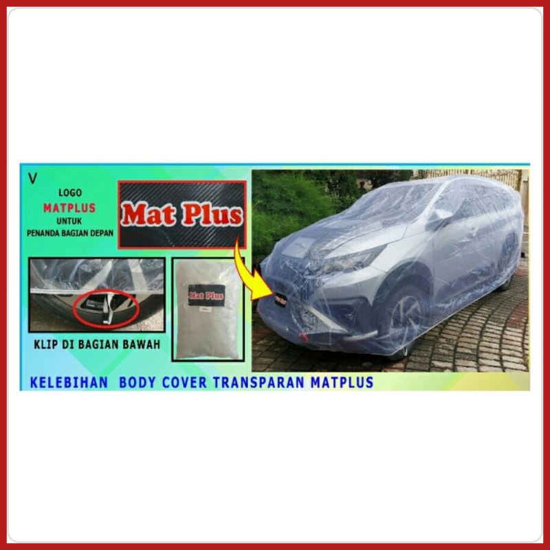 Body Cover Selimut Mobil City Car Transparan