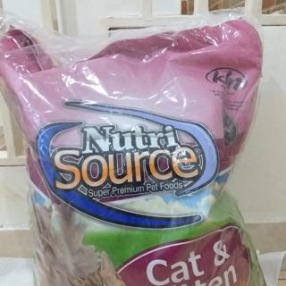 Gojek Grab Nutri Source Cat Kitten Chicken Rice Formula 7 25