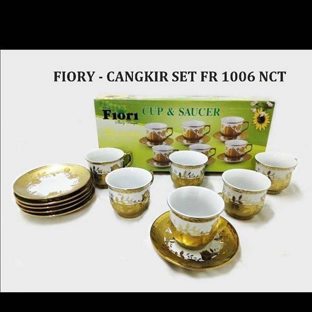 Cangkir lepek fiori set FR 1006 NCT