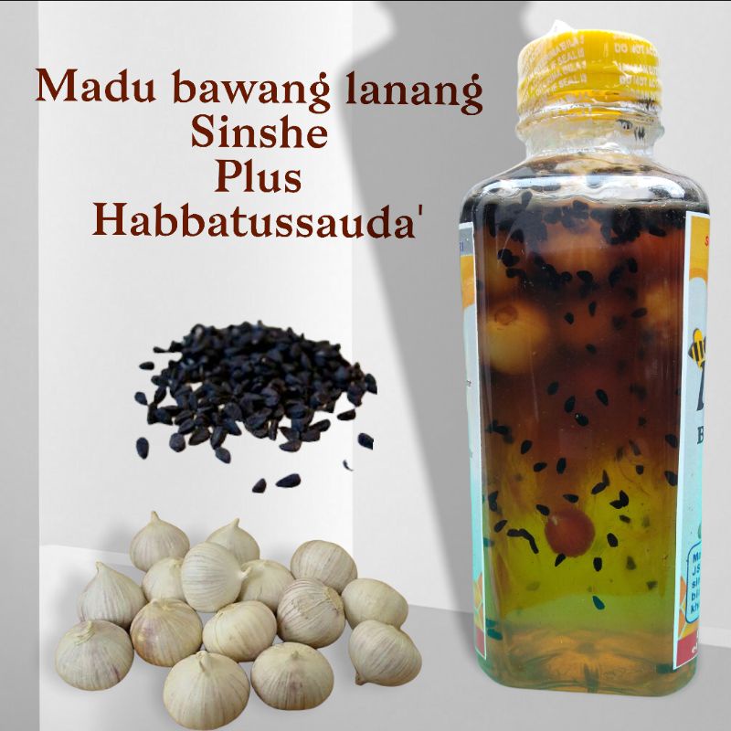 

Madu Bawang Lanang Tunggal Habbatussauda' Madu herbal sinshe