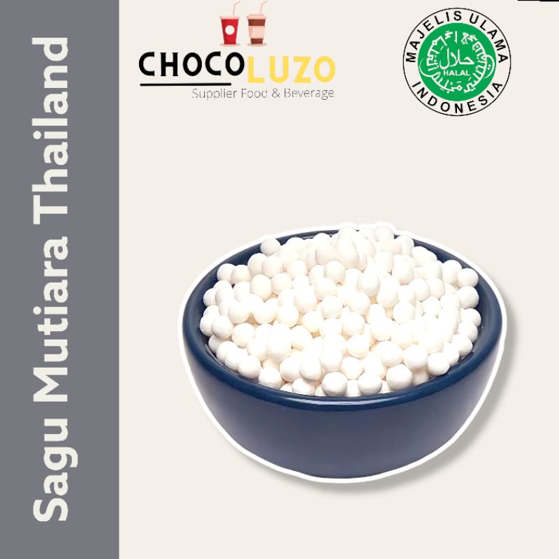 

100Gr Sagu/Sago Mutiara Thailand