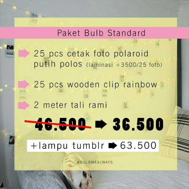 

25pcs POLAROID free 25pcs wooden clip