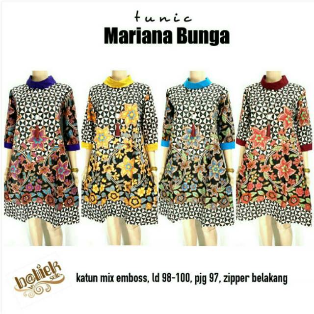 Tunik Mariana bunga