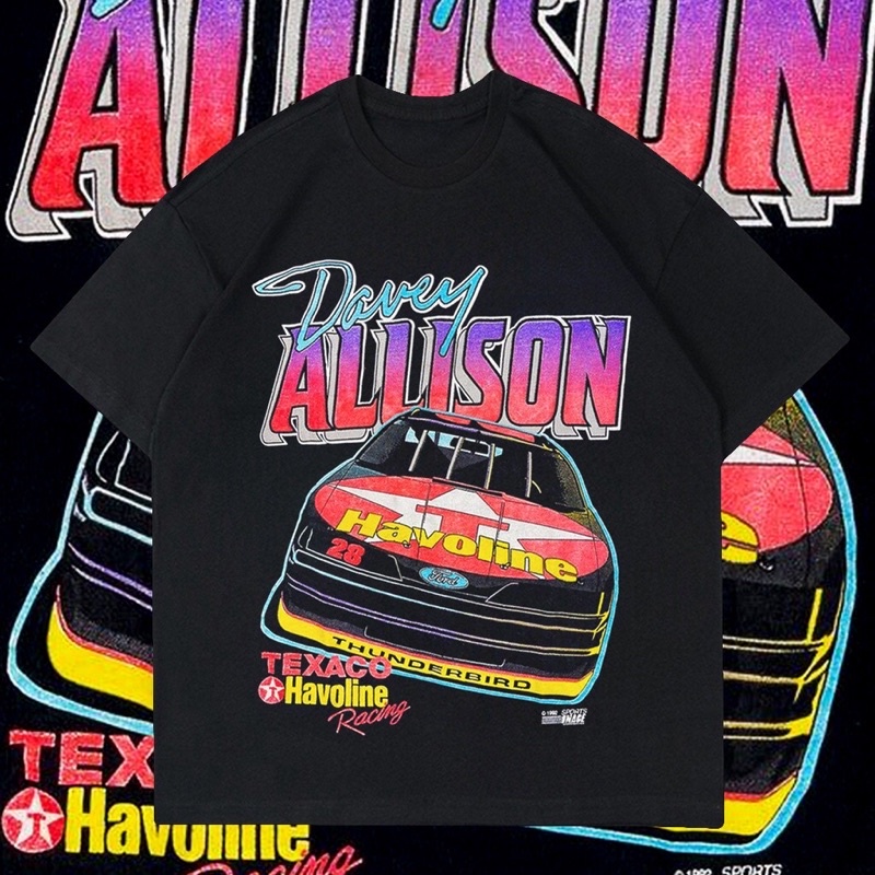 KAOS NASCAR CHAMPIONSHIP VINTAGE | T-SHIRT RAP TEE NASCAR RACING | KAOS BAJU OVERSIZE NASCAR