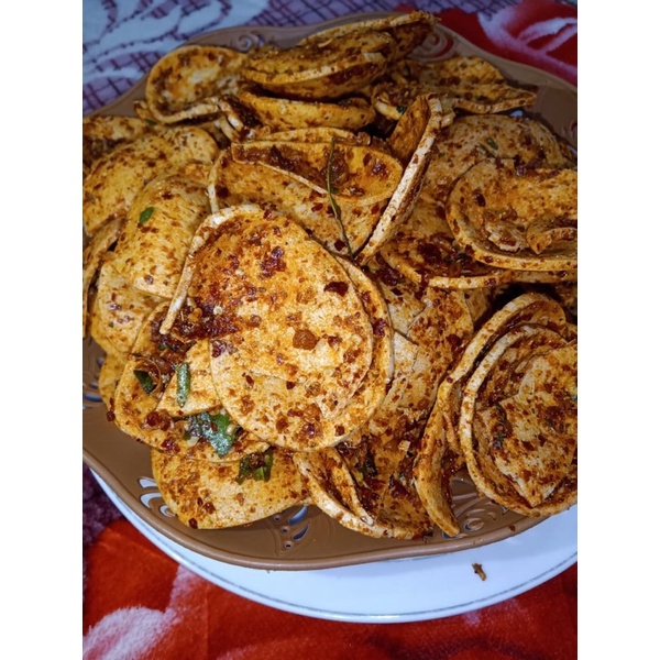 

Basreng Koin Pedas 250 gr