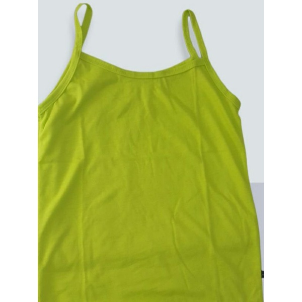Tangtop/Tank top Kaos dalam Singlet Cewe Perempuan Dewasa size M - XXL bahan adem berkualitas-Hijau