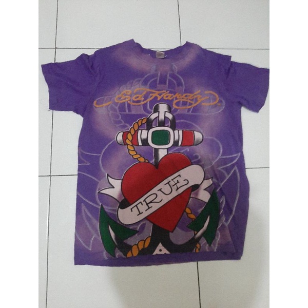 2pcs tshirt ed hardy