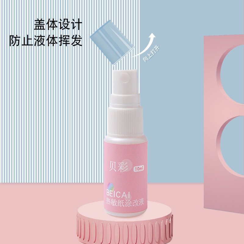 Spray Cairan Penghapus Tinta Thermal 20ml - Pelindung Data Pribadi