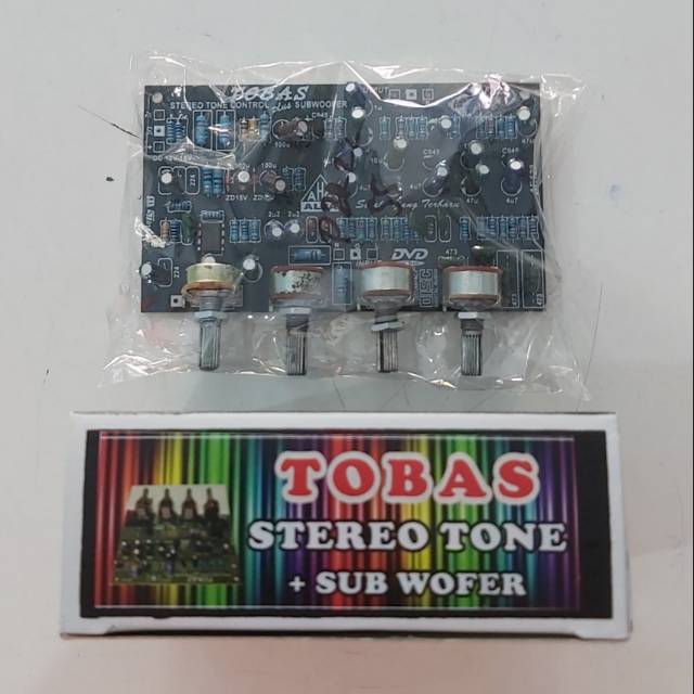 KIT STEREO TONE CONTROL STEREO PLUS SUBWOOFER TOBAS AHG