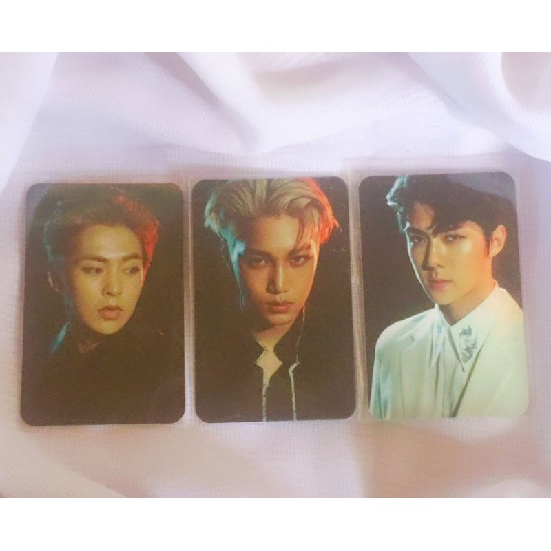 official exo photocard exo'rdium planet #3 limited edition xiumi. kai sehun ls ver 2