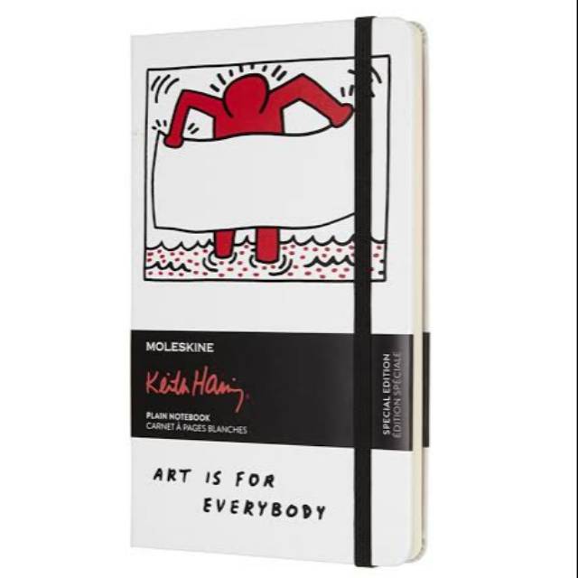 

Moleskine Plain Notebook Keith Haring Limited Edition