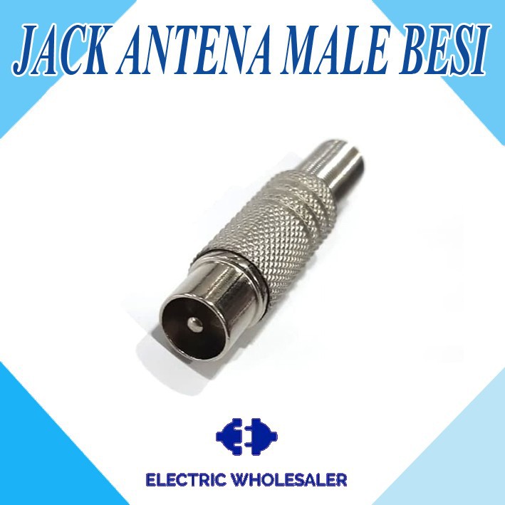 JACK ANTENA MALE BESI