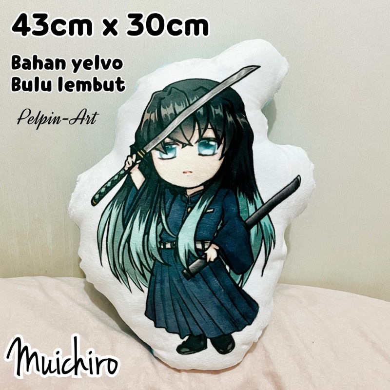 boneka bantal anime bantal tanjiro nezuko kimetsu no yaiba demon slayer plushie doll anime pillow