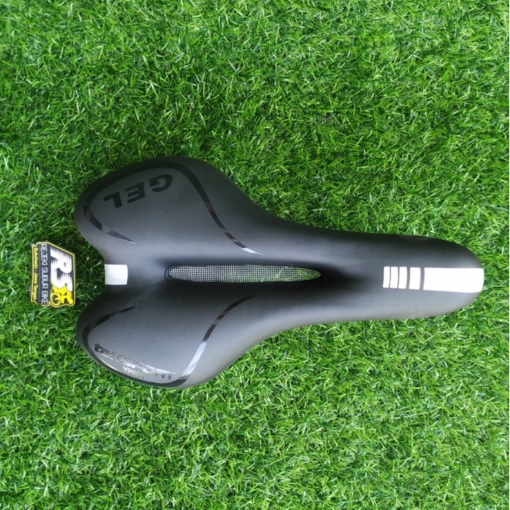 sadel sepeda gel empuk taffsport