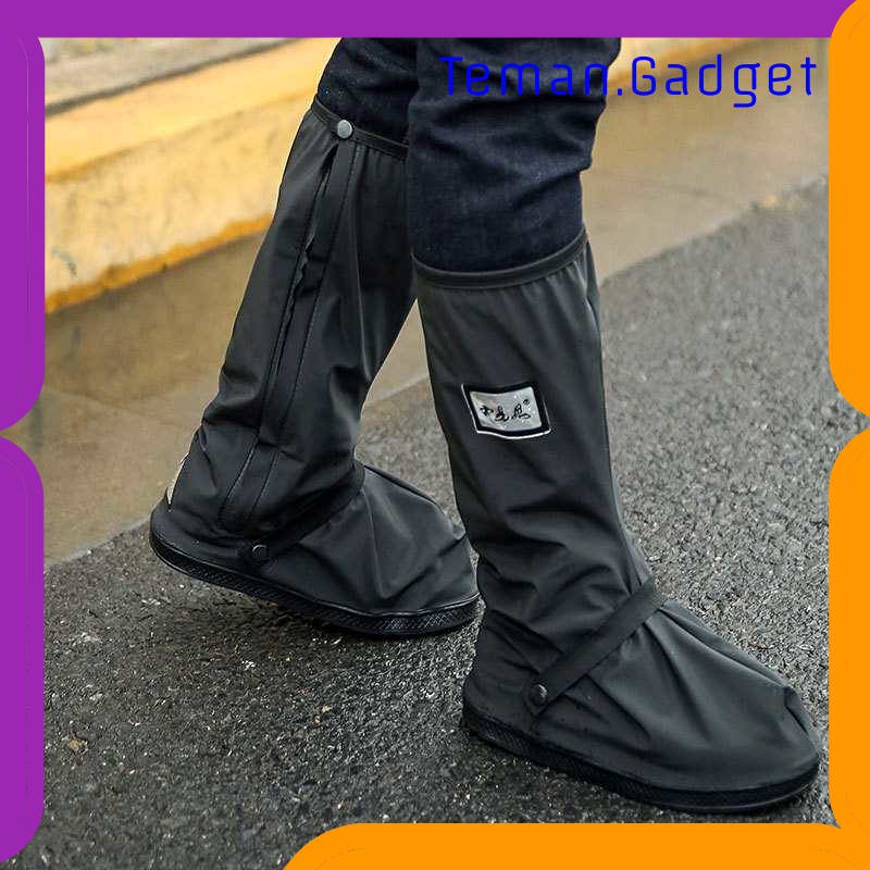 TG-FC014 Rhodey Rain Cover Hujan Sepatu dengan Reflektor Cahaya - H-212
