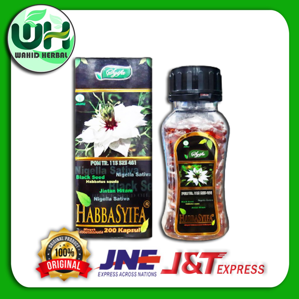 HABBASYIFA 200 KAPSUL / KAPSUL HABBATUSSAUDA HABBASYIFA / HABBATUSSAUDA HABBASYIFA