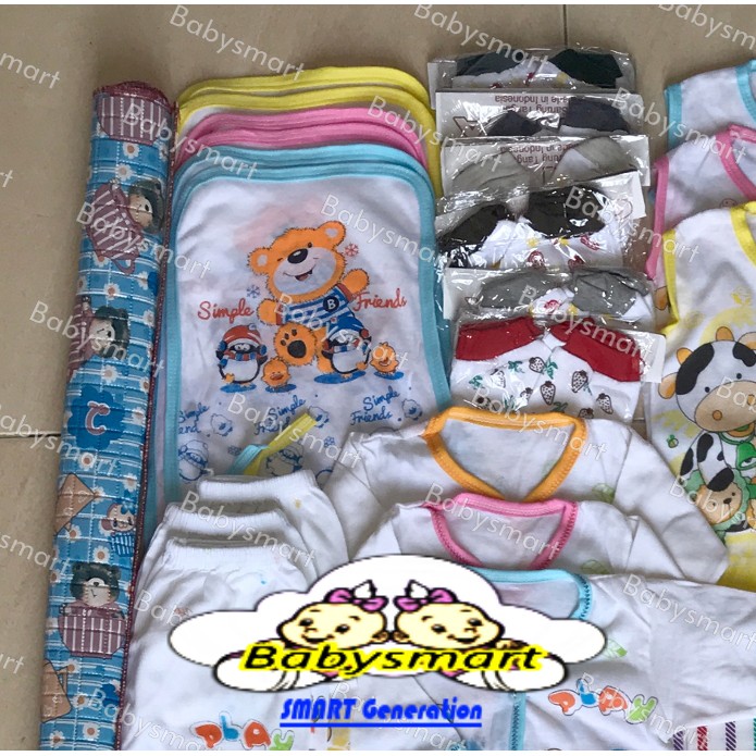 BABYSMART - Paket Hemat Perlengkapan Bayi Baru Lahir (New Born) Ekonomis PAKET MELODY 03