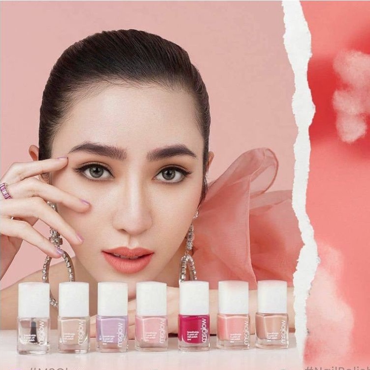 MS GLOW NAIL POLISH BREATHABLE DAN HALAL / KUTEK MS GLOW / KUTEK HALAL / MS GLOW