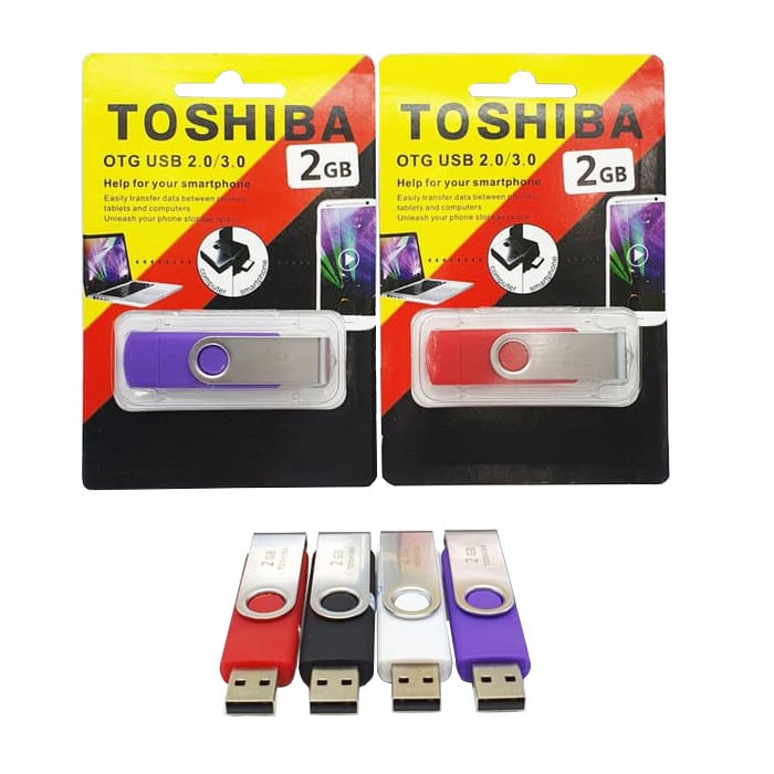 USB Flashdisk OTG TOSHIBA 2GB/4GB/8GB/16GB/32GB Micro Usb