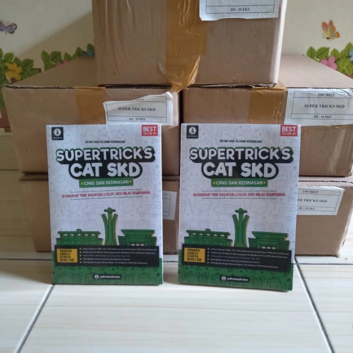 \u2705 Buku tes CPNS SUPER TRICKS CAT SKD \u2b50\u2b50\u2b50\u2b50\u2b50