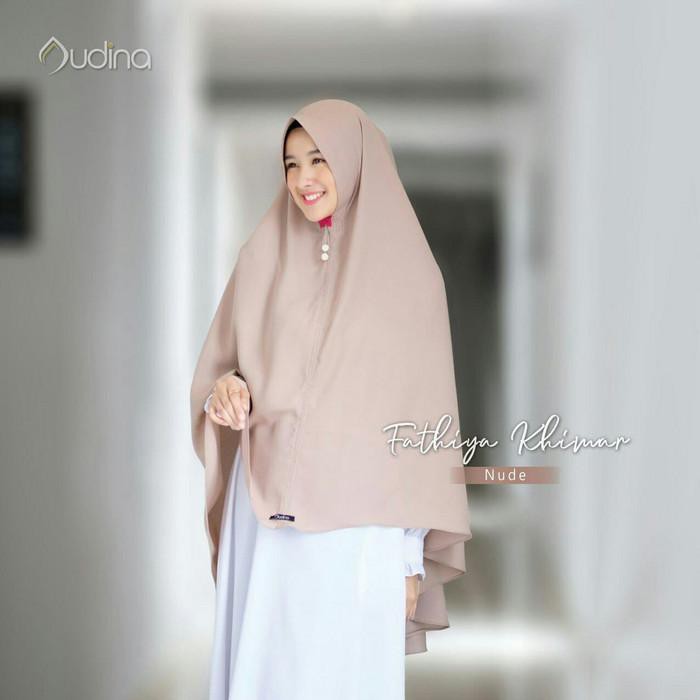 Big Sale Fathiya Khimar Audina, Khimar Premium Wollycrepe, Hijab Syari Premium Premium