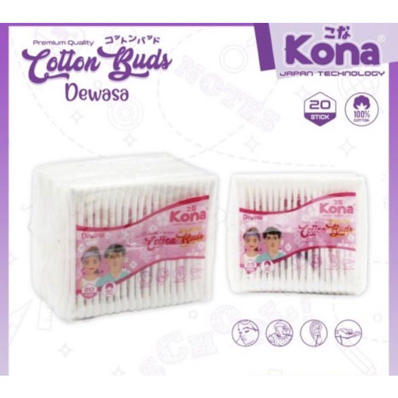 cotton bud / korek kuping dewasa isi 20 pcs/cotton bud