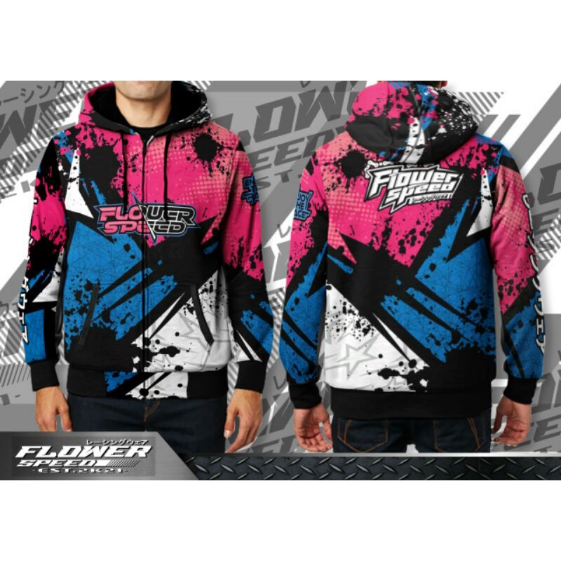 BIG Sale Jaket pria Jaket racing flower speed Original fs 06
