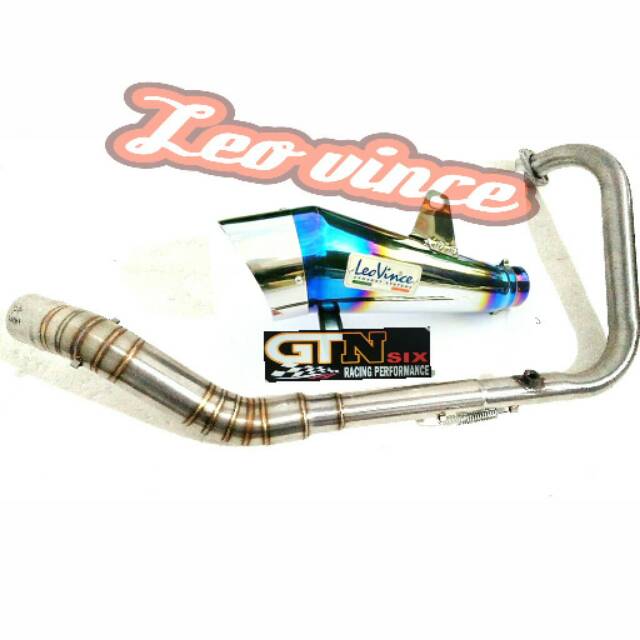 Knalpot racing leo vince for ninja RR MONO