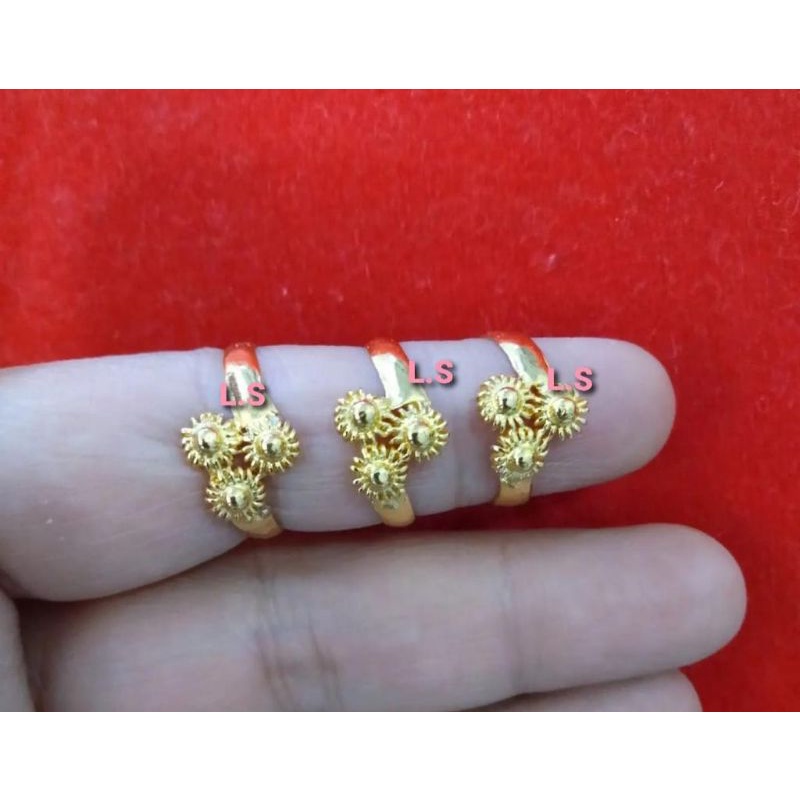 Cincin Matahari 5 gr Mas LM London 24k 99,9% Lumiana Siregar Emas Toba