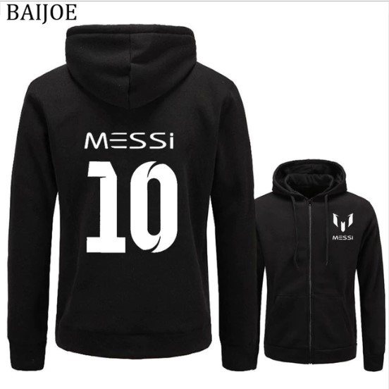 Zipper barcelona messi/Jaket Big Size L XL 2XL 3XL 4XL 5XL/Intermilan/Barca/MU/Outerwear/Termurah!!