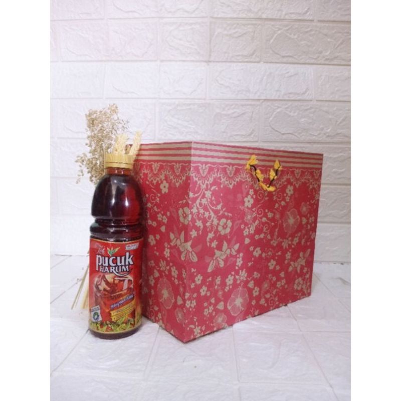 

PAPER BAG BATIK R7 [ BERHADIAH ] POLOS 22 X 16 X 21 TAS KADO / TAS KERTAS