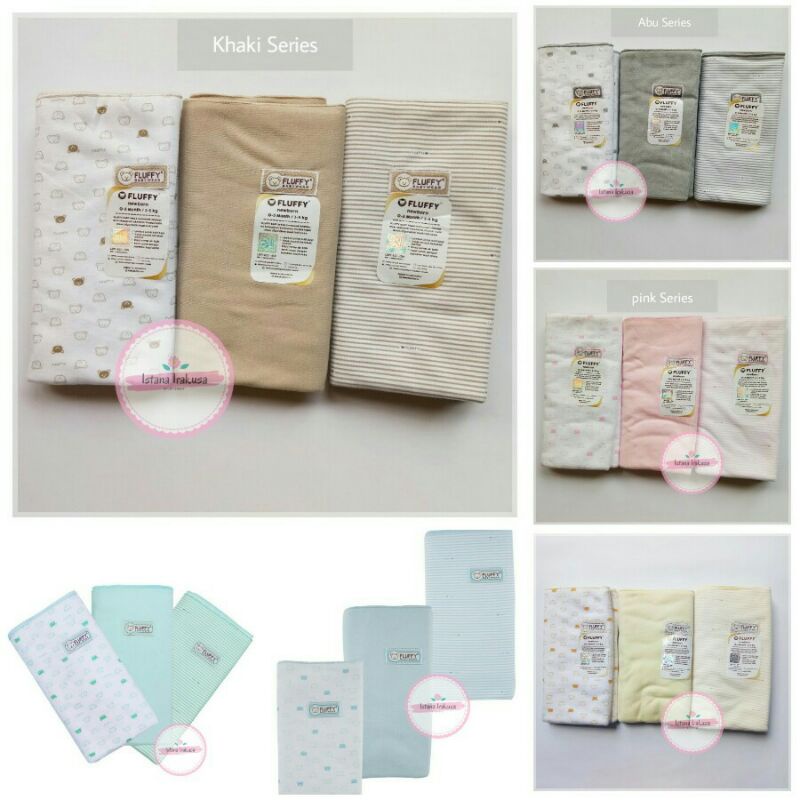 Jual Fluffy 1 Pcs Bedong Bayi / Fluffy kain pernel Bayi Baru Lahir ...