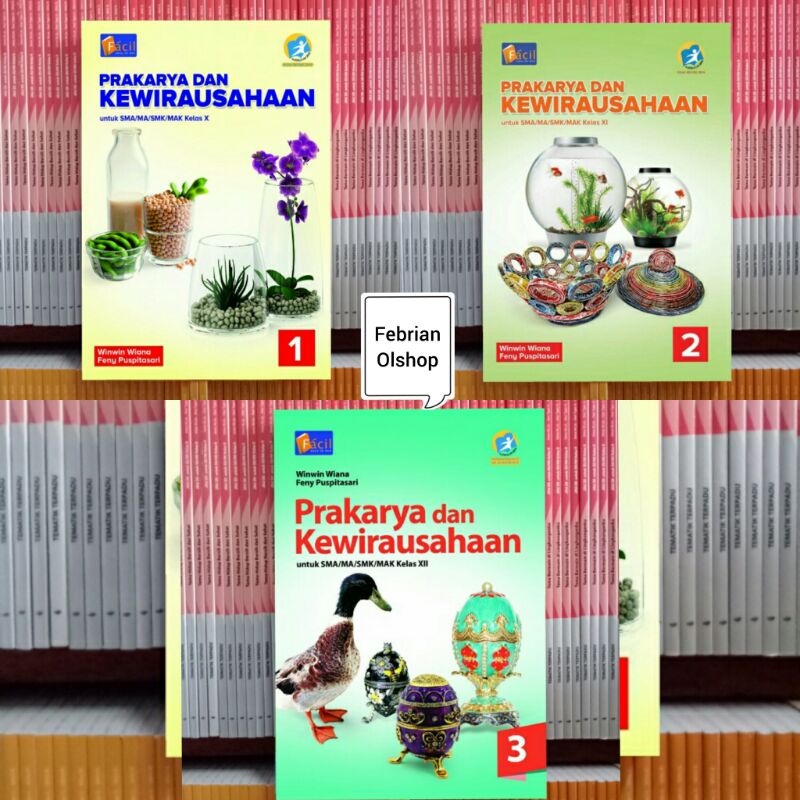 BUKU PRAKARYA DAN KEWIRAUSAHAAN SMA/MA KELAS 10 11 12 REVISI K13N FACIL