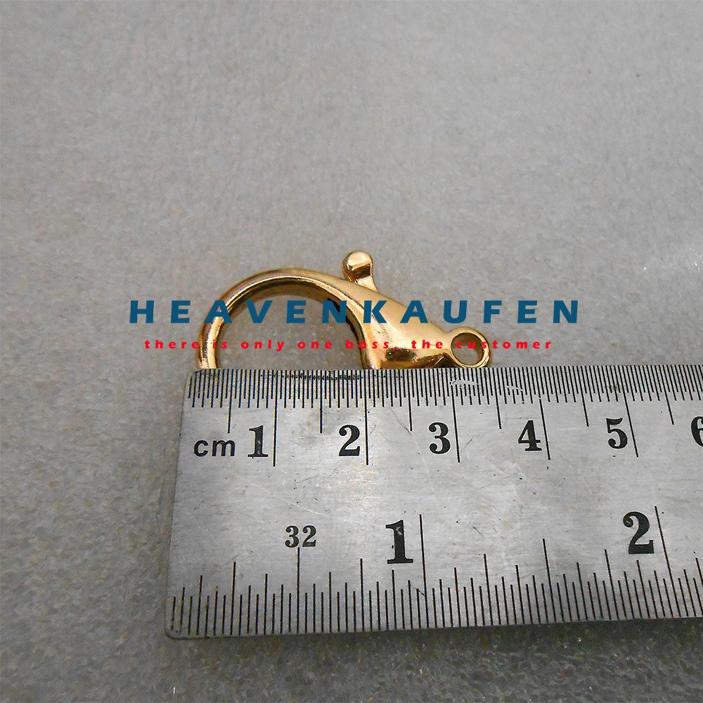 Kait Lobster / Pengait Model Lobster Besar Gold Muda Panjang 3,5 cm