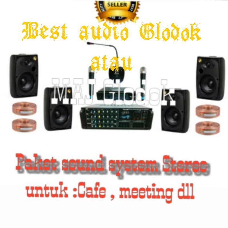 Paket sound system Stereo Speaker BMB