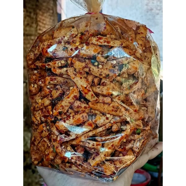 

250 GRAM || BASRENG STIK BUMBU CIKRUH PEDAS AROMA DAUN JERUK MAKNYUSS BEST SELLER ENDOG LEWO KHAS GARUT KERIPIK SETAN MANTAP