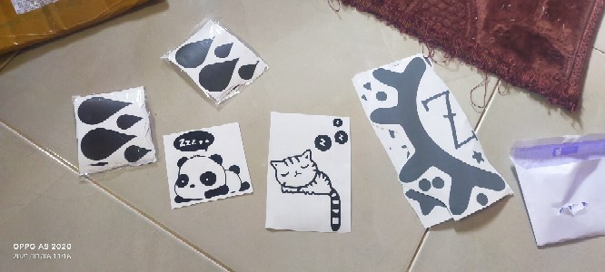 Rain Drops Wallsticker Walldecal Stiker Dinding Hiasan Dinding Pajangan Dinding