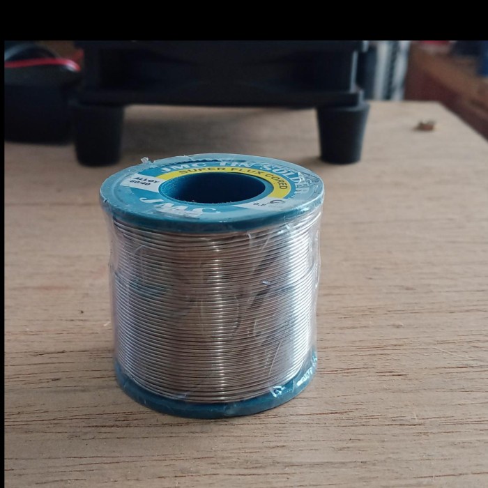 JMC Tin Timah Solder Super Flux Cored Aloy 60/40 Diameter 0.8mm 250gr