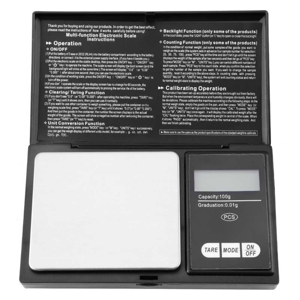 MLNSHP Taffware Digipounds Pocket Scale Timbangan Mini 0.01g - SC-13