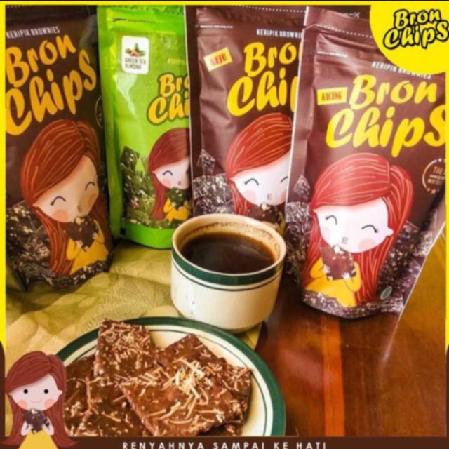 

BronChips keripik brownies