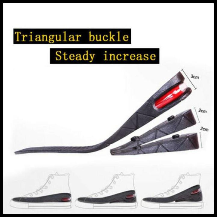 SOL SEPATU PENINGGI BADAN 7CM 3 LAYER INSOLE SHOES ALAS SEPATU EMPUK PENINGGI BADAN INSTANT