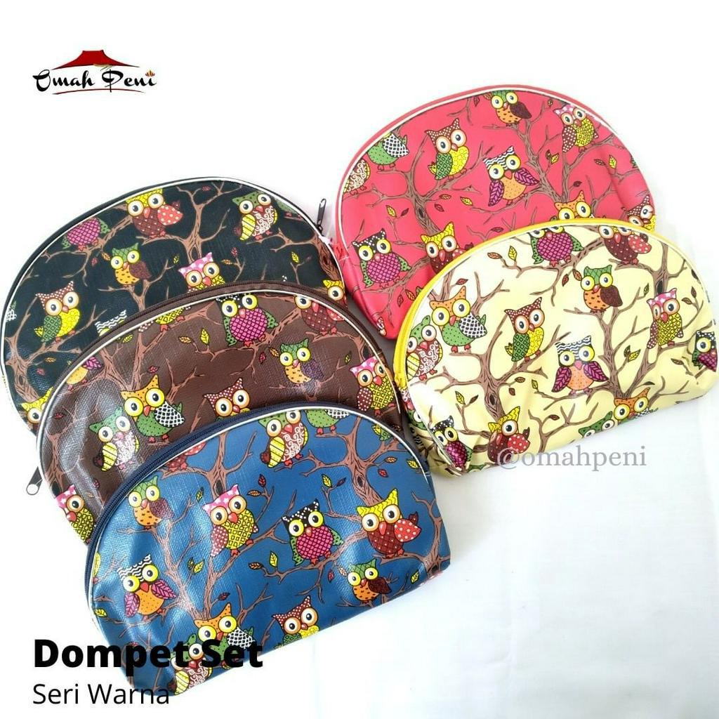 DOMPET SET ISI 5 / DOMPET KOIN ISI 5 /  DOMPET