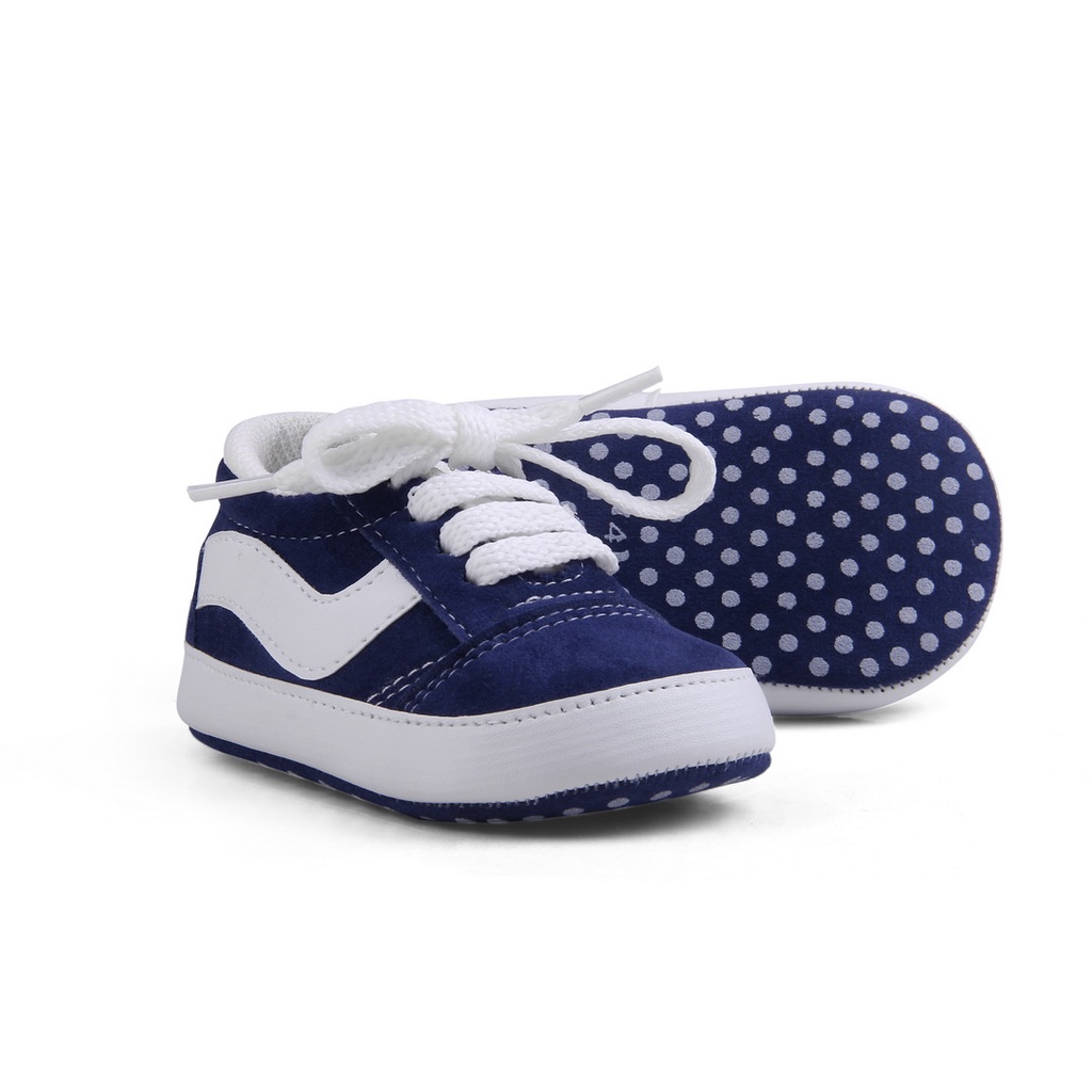 sepatu baby unisex ringan lucu NB2 Biru