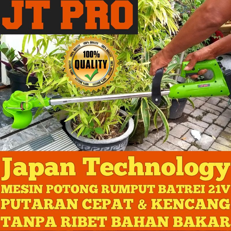 JT PRO Mesin potong rumput Batrei 24V Super kencang