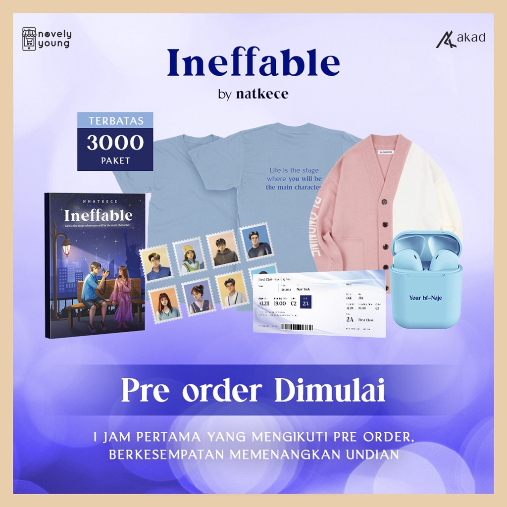 Novel Ineffable - Natasya Lie - Akad