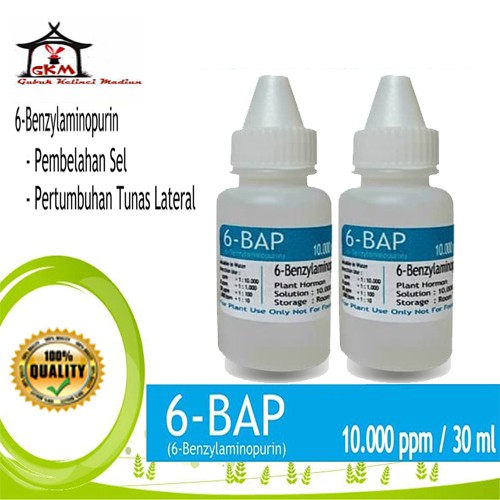 HORMON 6-BAP BIRU  BENZYL AMINO PURIN 10.000 ppm 30 ml